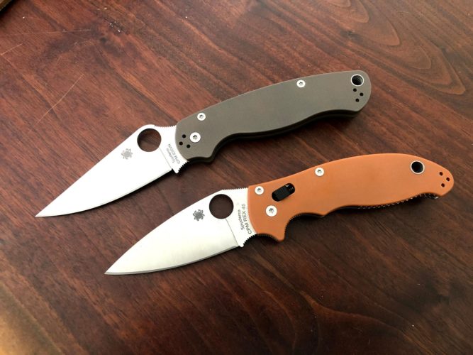 Head to Head: Spyderco PM2 vs Manix 2 | Bench Reviews